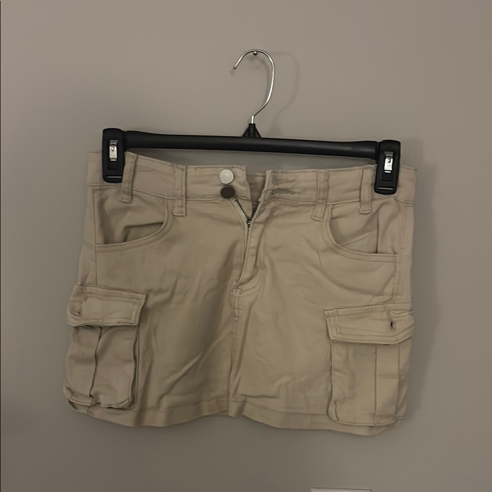 Amazon Women's Mini Skirt in Tan